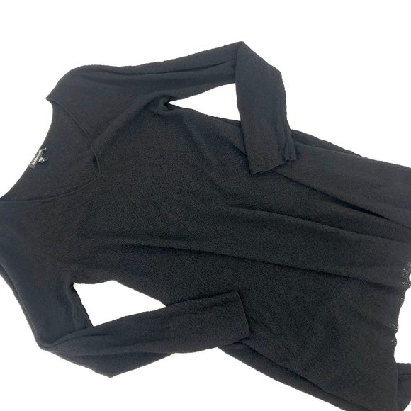 Eileen Fisher Wool Stretchy Tunic Hi-Low Hem - Picture 12 of 12